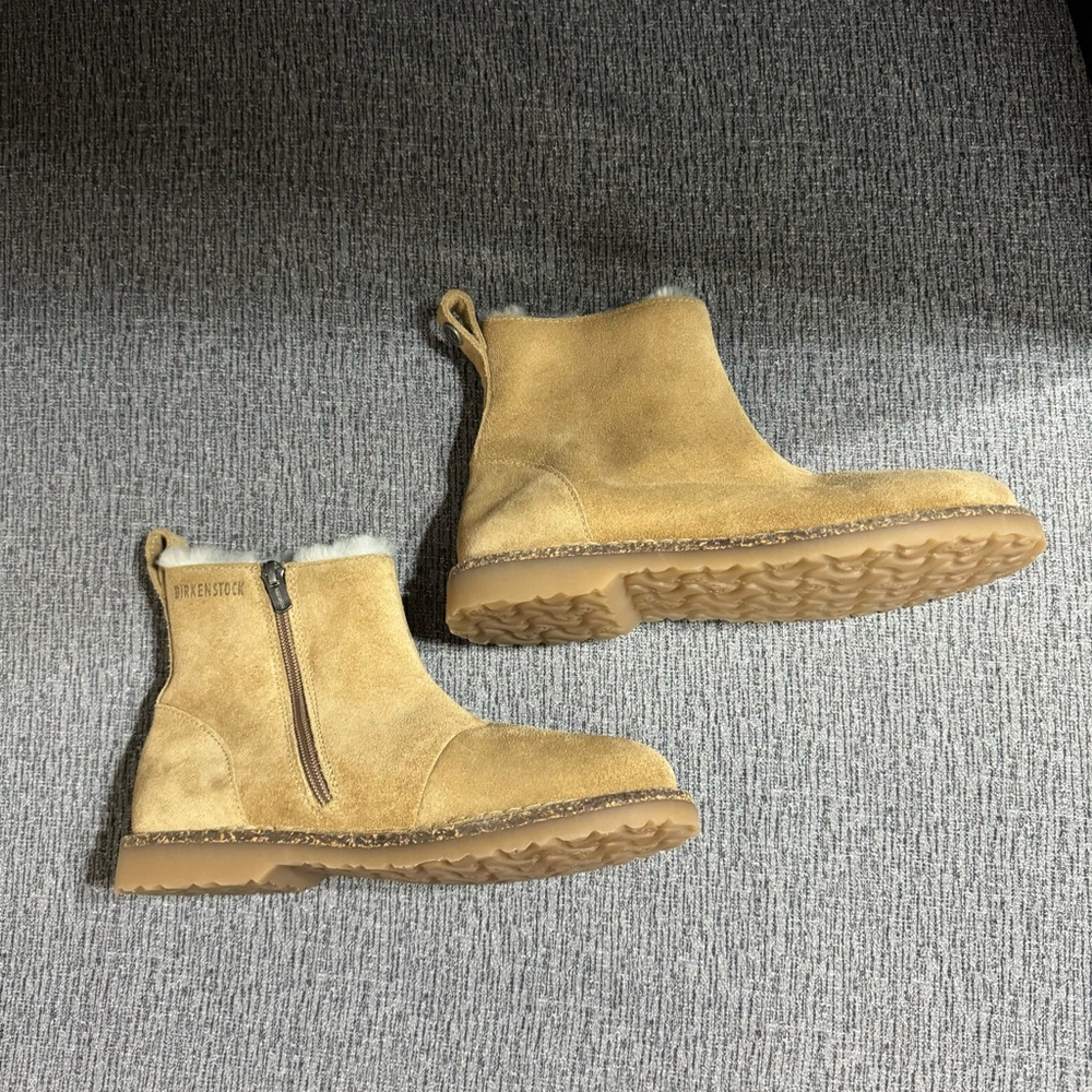 Birkenstock Melrose Genuine Shearling Booties - Picture 8 of 16